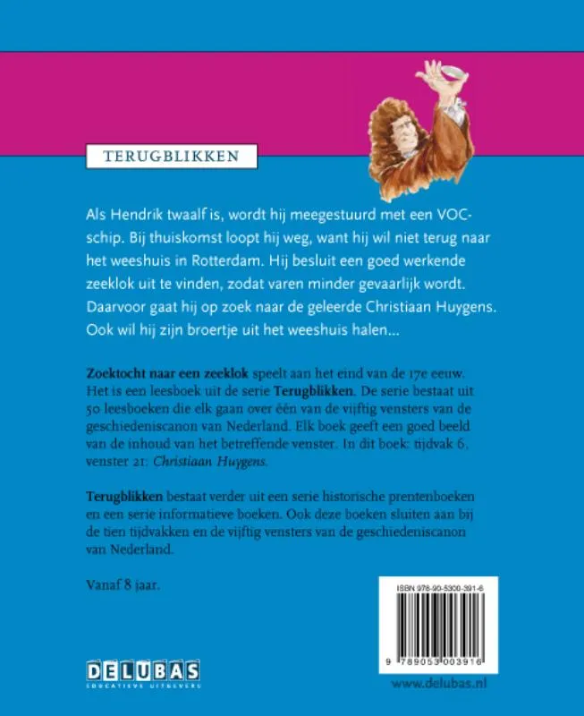 Zoektocht naar een zeeklok | 9789053003916 Zoektocht naar een zeeklok - Afbeelding 2