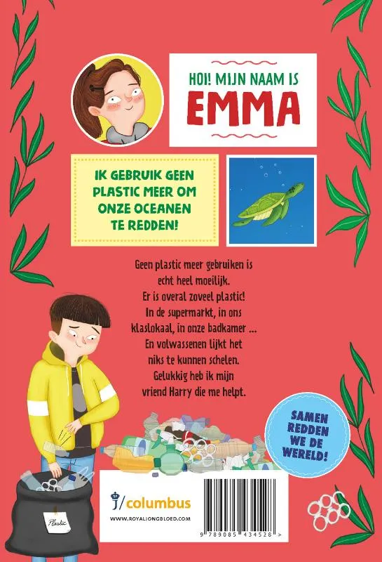 Emma redt de wereld | 9789085434528 Emma redt de wereld - Afbeelding 2