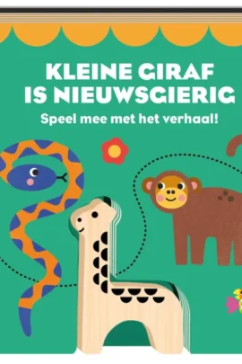 Kleine giraf is nieuwsgierig | 9789464080933