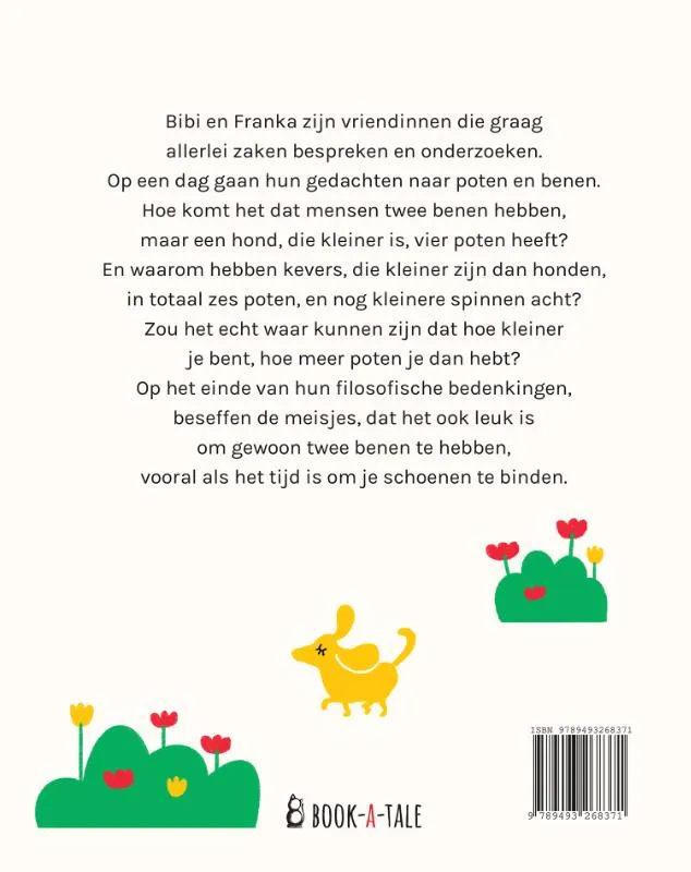Twee filosoofjes over poten en benen | 9789493268371 Twee filosoofjes over poten en benen - Afbeelding 2