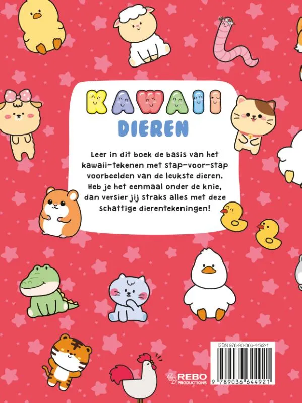 Kawaii dieren | 9789036644921 Kawaii dieren - Afbeelding 2