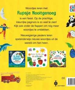 Rupsje Nooitgenoeg 100 eerste woordjes | 9789025774509 Rupsje Nooitgenoeg 100 eerste woordjes - Afbeelding 2