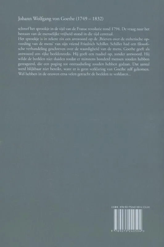 Het sprookje van de groene slang en de schone lelie | 9789075240504 Het sprookje van de groene slang en de schone lelie - Afbeelding 2