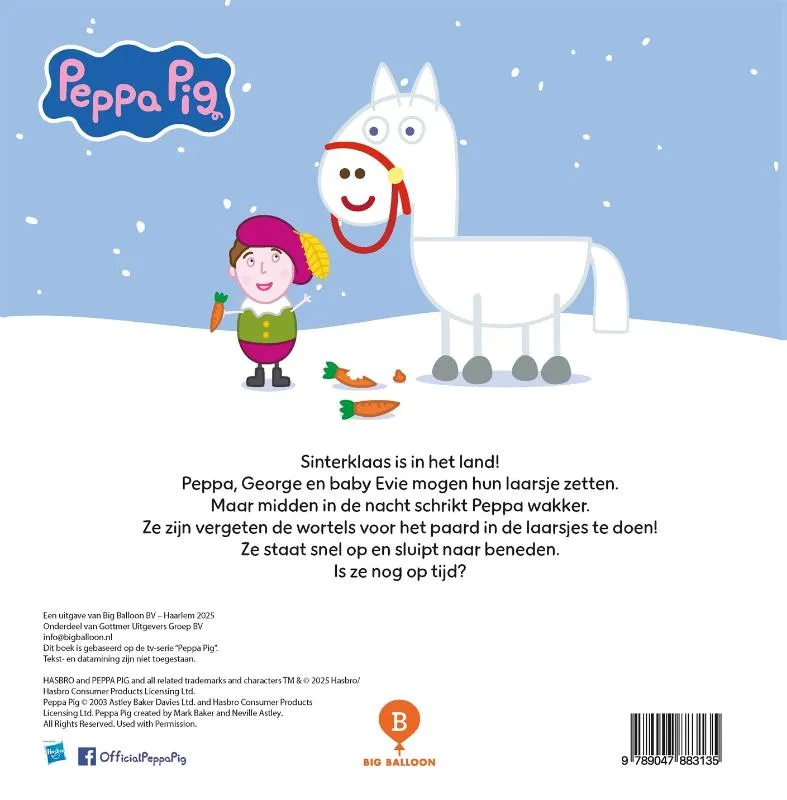 Peppa en de brief van Sinterklaas | 9789047883135 Peppa en de brief van Sinterklaas - Afbeelding 2