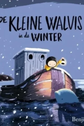 De kleine walvis in de winter
