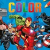 Marvel Avengers Color kleurblok / Marvel Avengers bloc de coloriage | 9789044763874