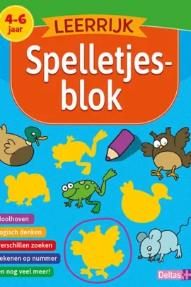 Leerrijk spelletjesblok