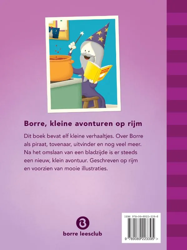 Borre, kleine avonturen op rijm | 9789089223395 Borre, kleine avonturen op rijm - Afbeelding 2
