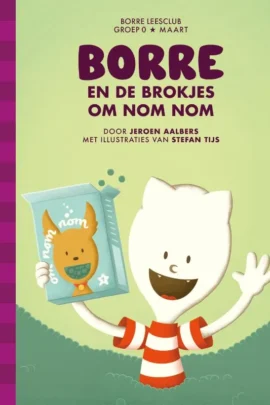 Borre en de brokjes Om Nom Nom