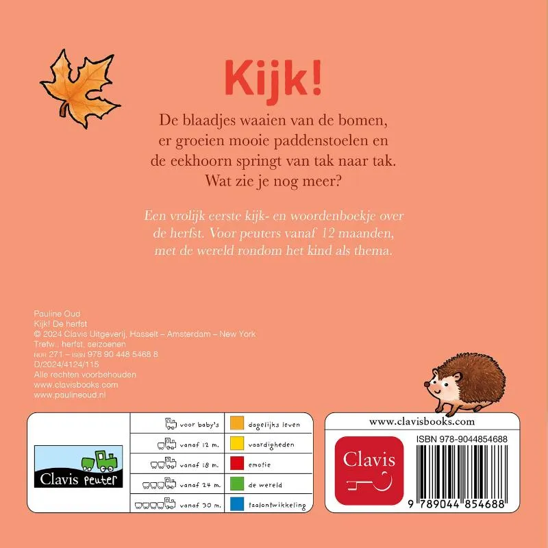 De herfst | 9789044854688 De herfst - Afbeelding 2