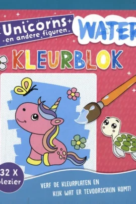 Waterkleurblok Unicorns | 9789036632188