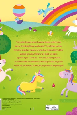 Alternative view of Het leukste eenhoorn spelletjesboek