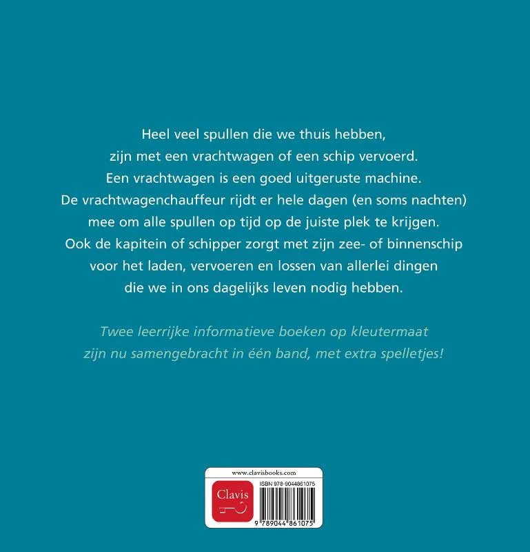 De vrachtwagenchauffeur en de kapitein | 9789044861075 De vrachtwagenchauffeur en de kapitein - Afbeelding 2