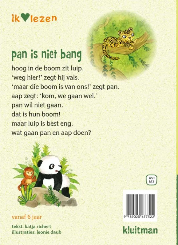 Pan is niet bang | 9789020677522 Pan is niet bang - Afbeelding 2