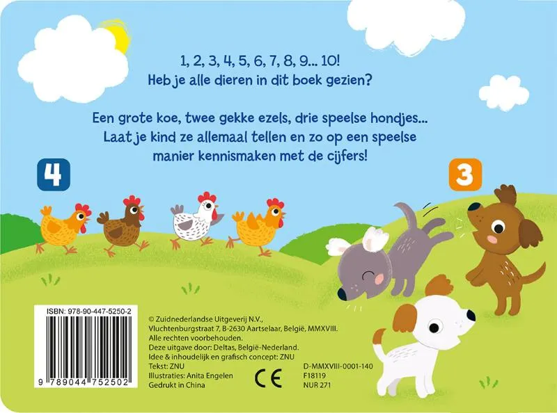 Mijn eerste telboek | 9789044752502 Mijn eerste telboek - Afbeelding 2