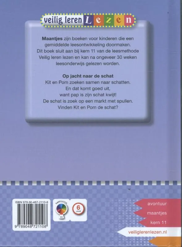 Op jacht naar de schat | 9789048721108 Op jacht naar de schat - Afbeelding 2