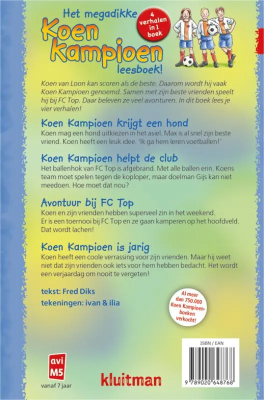 Het megadikke Koen Kampioen leesboek! | 9789020648768 Het megadikke Koen Kampioen leesboek! - Afbeelding 2