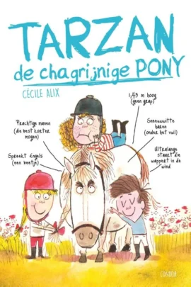 Tarzan, de chagrijnige pony