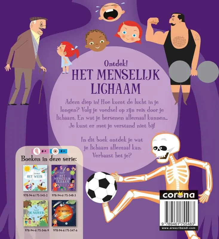 Het menselijk lichaam | 9789461755483 Het menselijk lichaam - Afbeelding 2