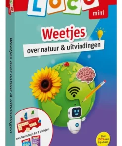 Loco mini Weetjes over natuur & uitvindingen 6-8 jaar