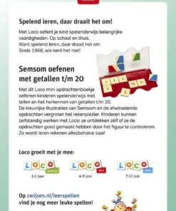 Alternative view of Loco mini semsom oefenen met getallen t/m 20
