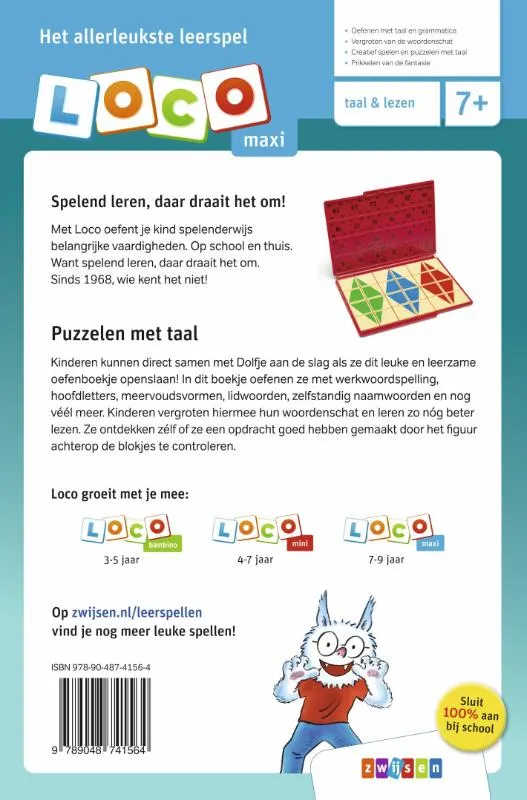 Loco maxi Dolfje Weerwolfje puzzelen met taal | 9789048741564 Loco maxi Dolfje Weerwolfje puzzelen met taal - Afbeelding 2