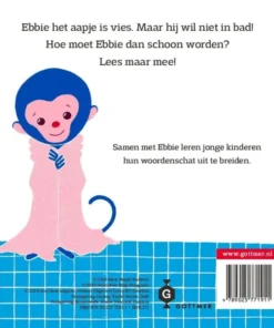 Alternative view of Ebbie in de wasbak