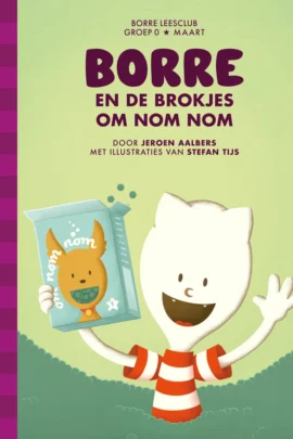 Borre en de brokjes Om Nom Nom