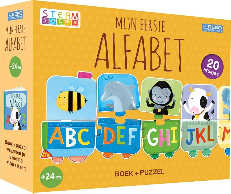 Mijn eerste alfabet | 9789036641937 Mijn eerste alfabet