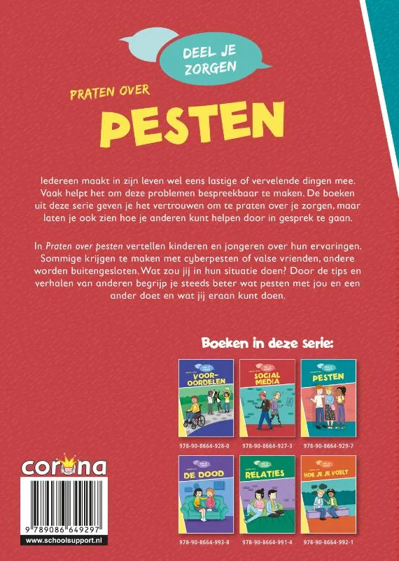 Praten over pesten | 9789086649297 Praten over pesten - Afbeelding 2