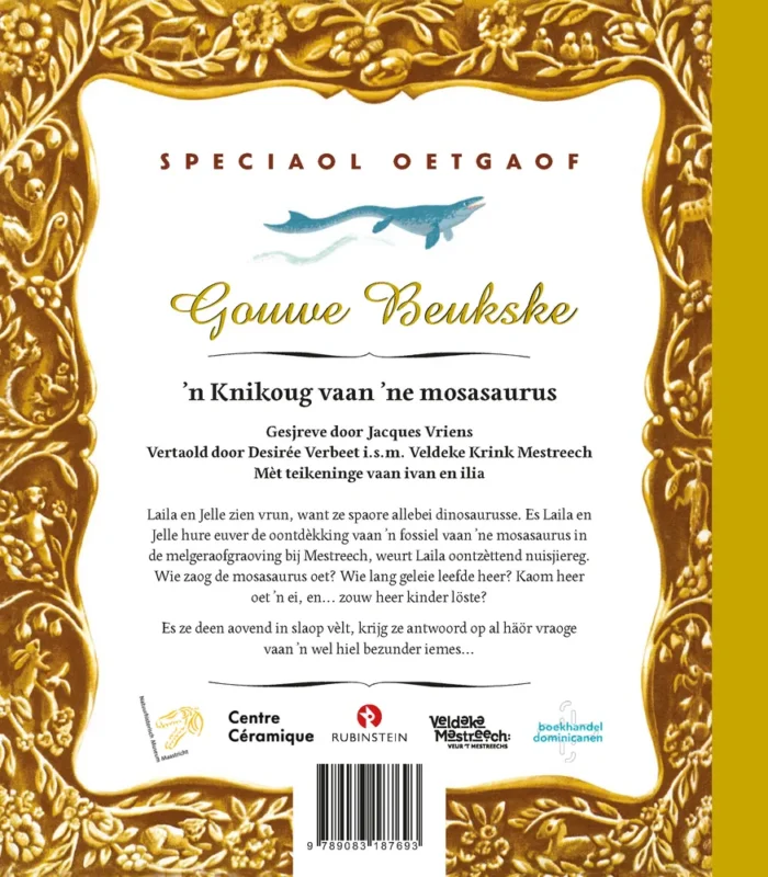 'n Knikoug vaan 'ne mosasaurus - Afbeelding 2