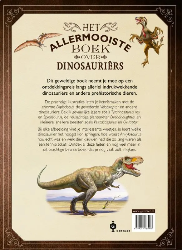 Het allermooiste boek over dinosauriërs | 9789025767006 Het allermooiste boek over dinosauriërs - Afbeelding 2