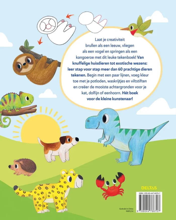 Stap voor stap dieren tekenen - Afbeelding 2