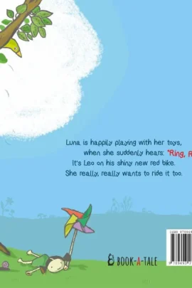 Luna really likes the red bike! | 9789493268159