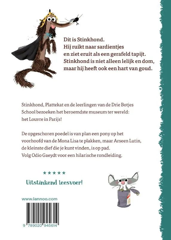 Stinkhond in het museum | 9789020945614 Stinkhond in het museum - Afbeelding 2