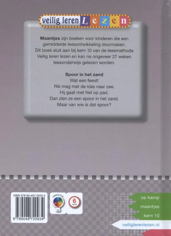 Spoor in het zand | 9789048720934 Spoor in het zand - Afbeelding 2