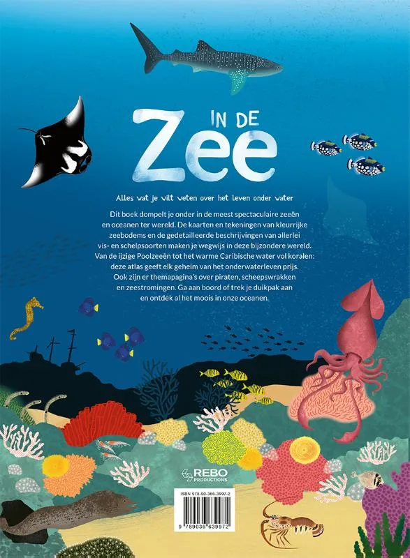 In de zee | 9789036639972 In de zee - Afbeelding 2