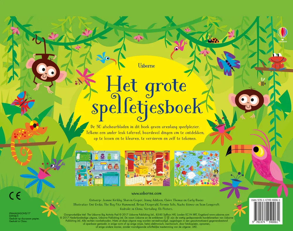 Het grote spelletjesboek | 9781474940061 Het grote spelletjesboek - Afbeelding 2