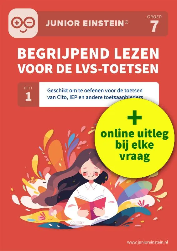 Begrijpend lezen voor de LVS-toetsen - Deel 2 - Groep 7 | 9789493218987 Begrijpend lezen voor de LVS-toetsen - Deel 2 - Groep 7