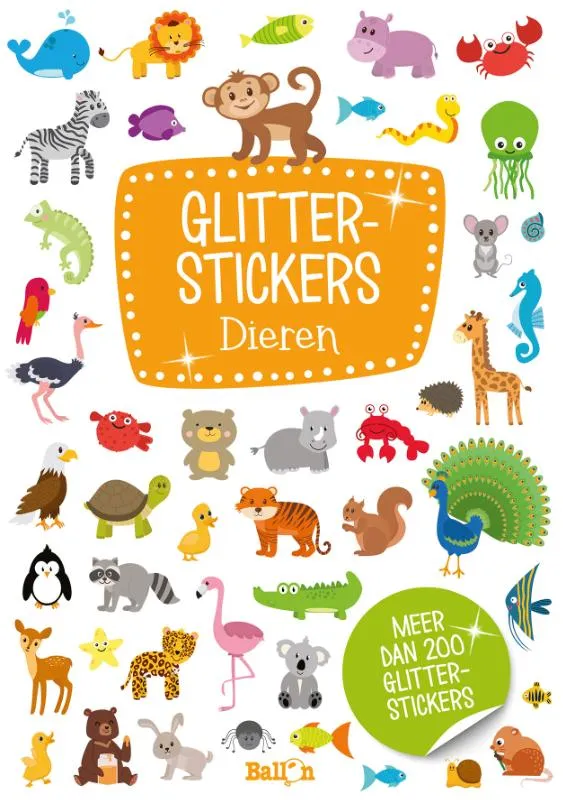 Glitterstickers 1 | 9789403213439 Glitterstickers 1