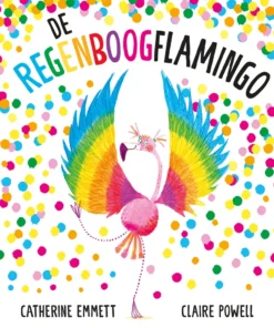 De regenboogflamingo