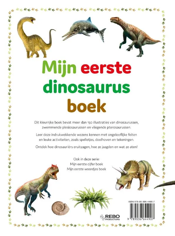 Mijn eerste dinosaurusboek | 9789036644907 Mijn eerste dinosaurusboek - Afbeelding 2