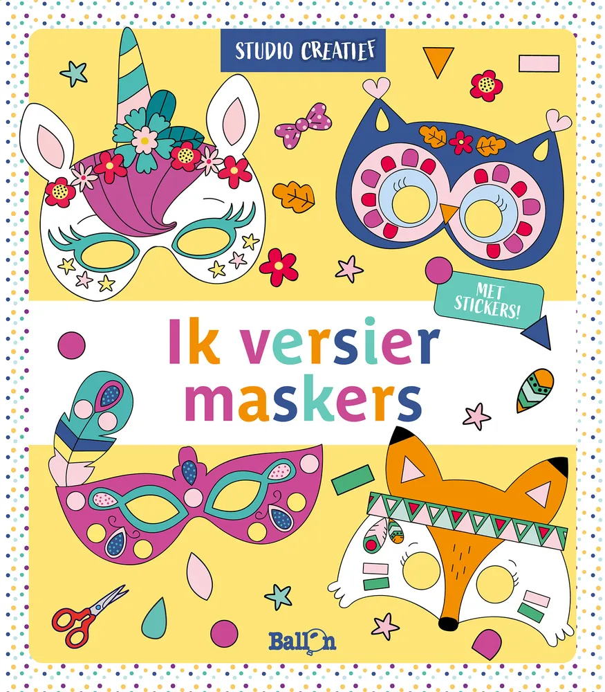 Ik versier maskers | 9789403215631 Ik versier maskers