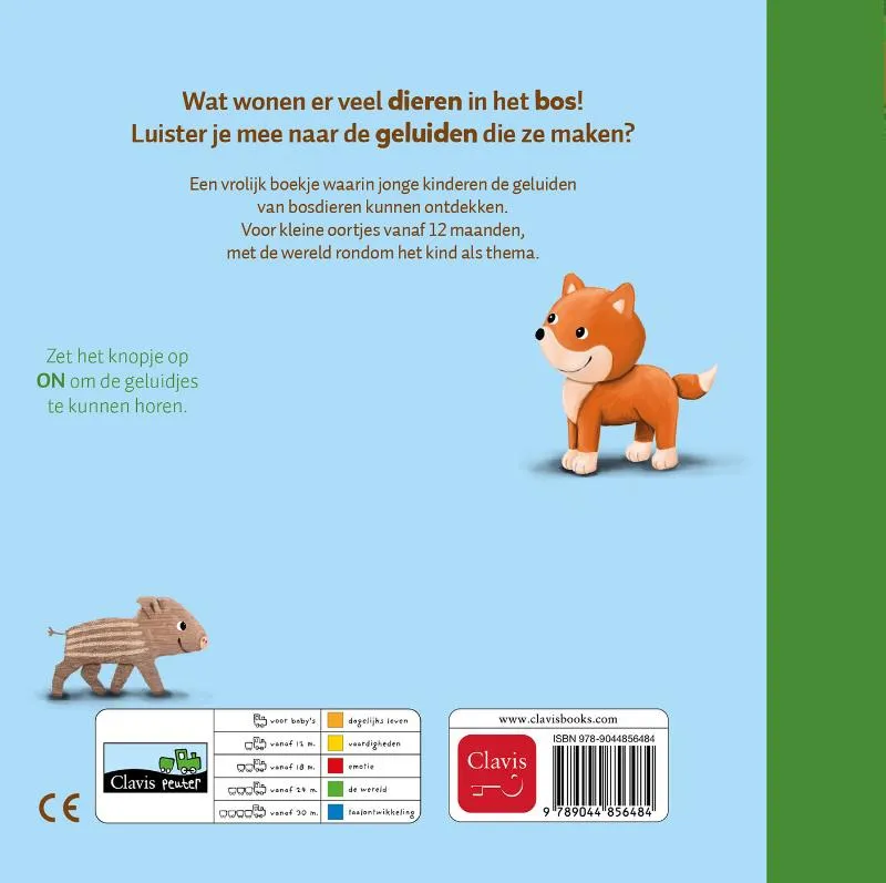 Bosdieren | 9789044856484 Bosdieren - Afbeelding 2