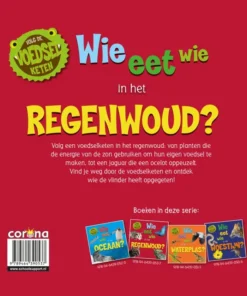 Wie eet wie in het regenwoud? | 9789464390537 Wie eet wie in het regenwoud? | 9789464390537