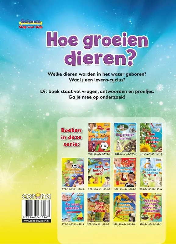 Hoe groeien dieren? | 9789463411967 Hoe groeien dieren? - Afbeelding 2