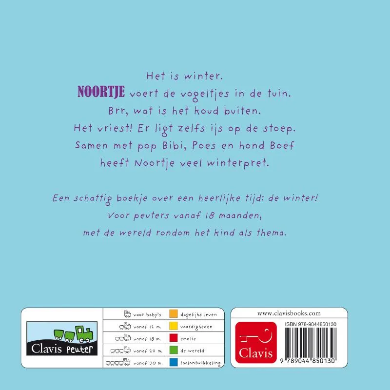 Noortje in de winter | 9789044850130 Noortje in de winter - Afbeelding 2