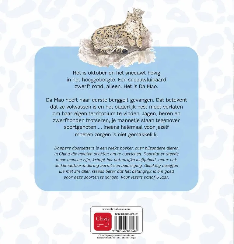 De sneeuwluipaard. Da Mao verlaat het nest | 9789044858488 De sneeuwluipaard. Da Mao verlaat het nest - Afbeelding 2