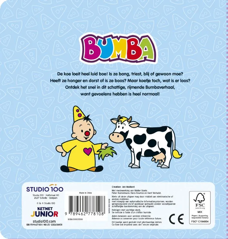 Kartonboek met flapjes - Boe doet de koe | 9789462778108 Kartonboek met flapjes - Boe doet de koe - Afbeelding 2