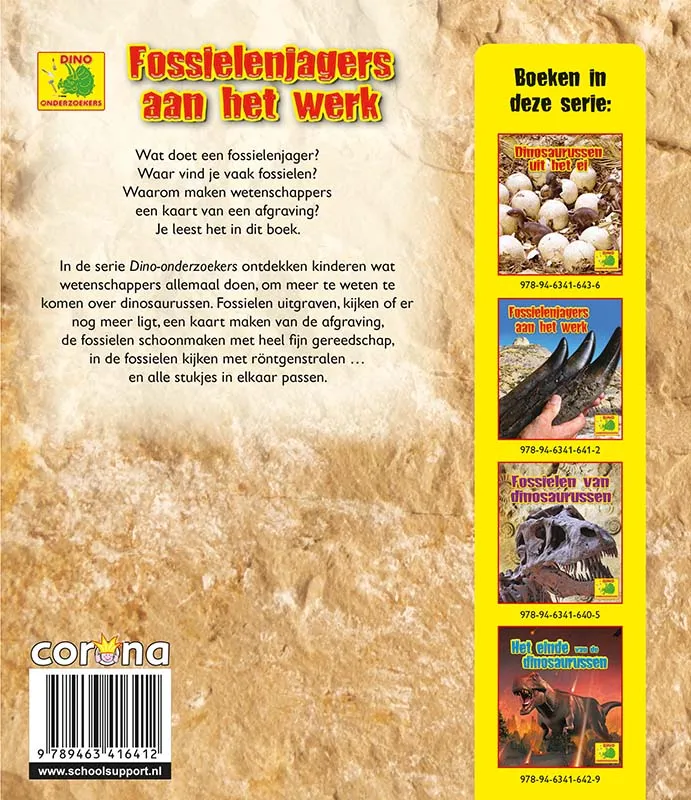 Fossielenjagers aan het werk | 9789463416412 Fossielenjagers aan het werk - Afbeelding 2